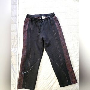 Nike Womens  "City Ready" FleeceBlack and Red Athletic Training  Pants Size M